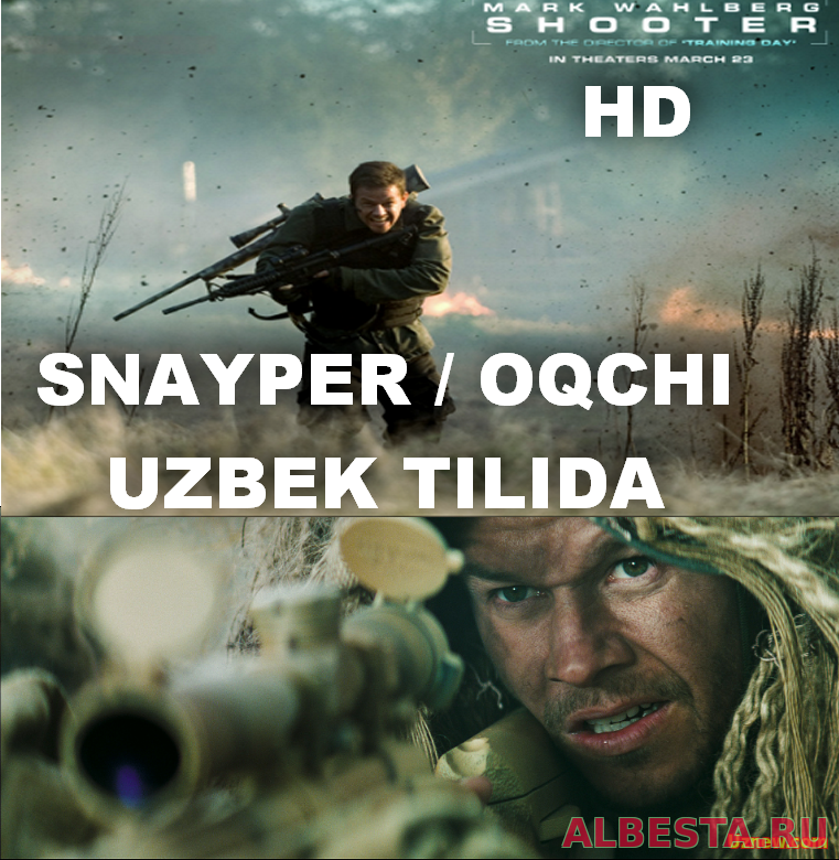 Snayper / Oqchi / Shooter (Uzbek tilida)HD