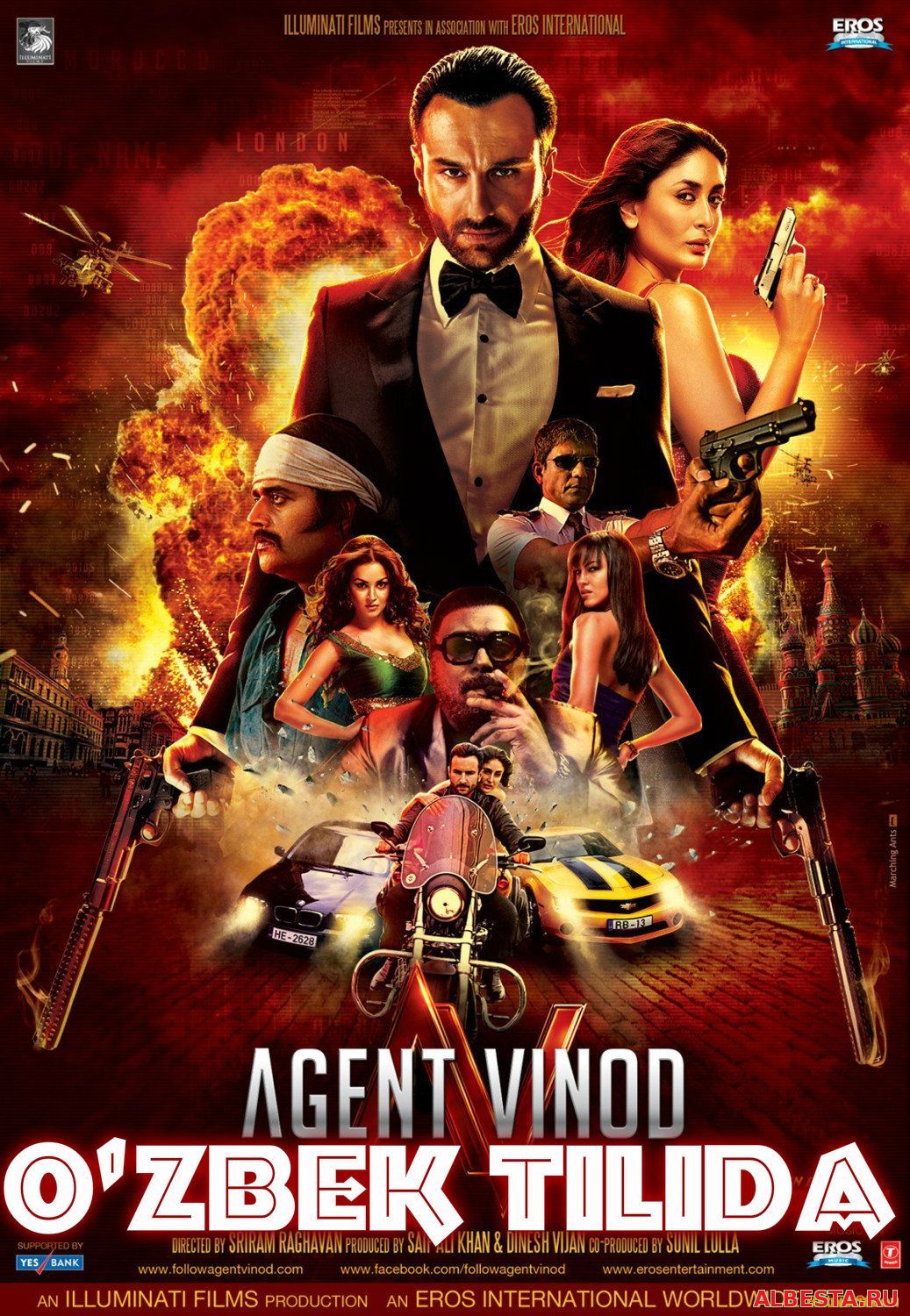 AGENT VINOD / АГЕНТ ВИНОД (HIND KINOSI / O`ZBEK TILIDA)