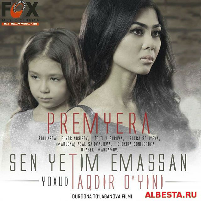 Sen yetim emassan «Taqdir o'yini» / Сен йетим емассан «Такдир ойини» (Yangi Uzbek kino 2016)